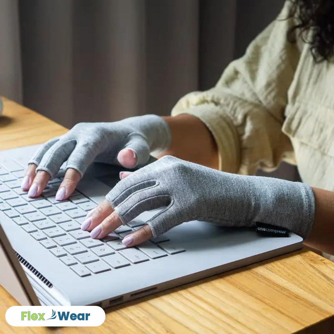 Flexy - Guanti a Compressione per Sollievo Immediato