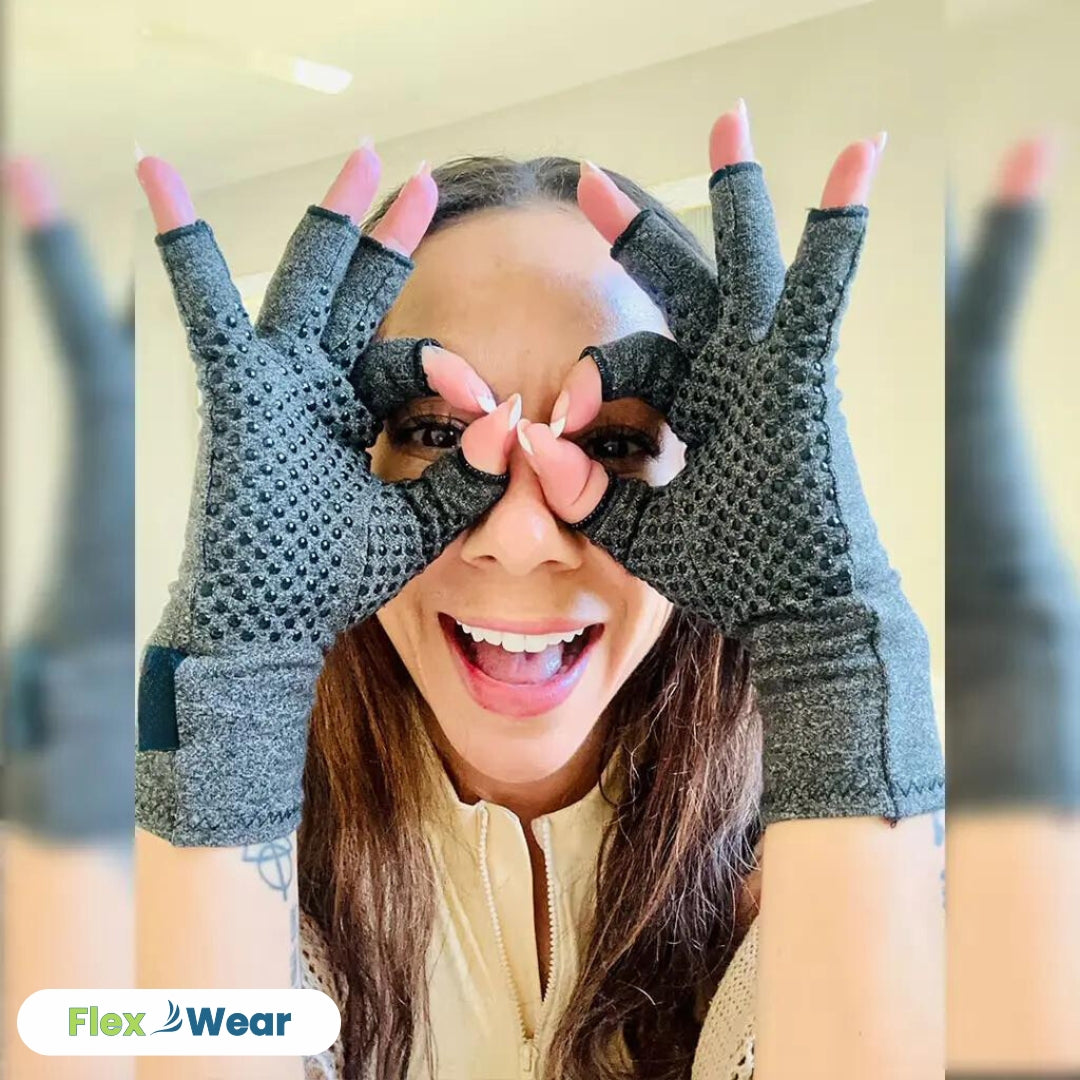 Flexy - Guanti a Compressione per Sollievo Immediato
